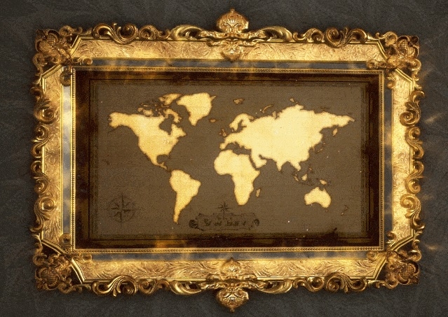 カクオの世界地図